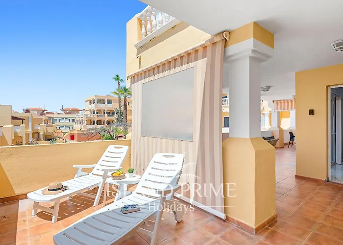 Relax In A Heated Pool Complex In The Center Of Golf Del Sur Dm63 Apartamento San Miguel de Abona